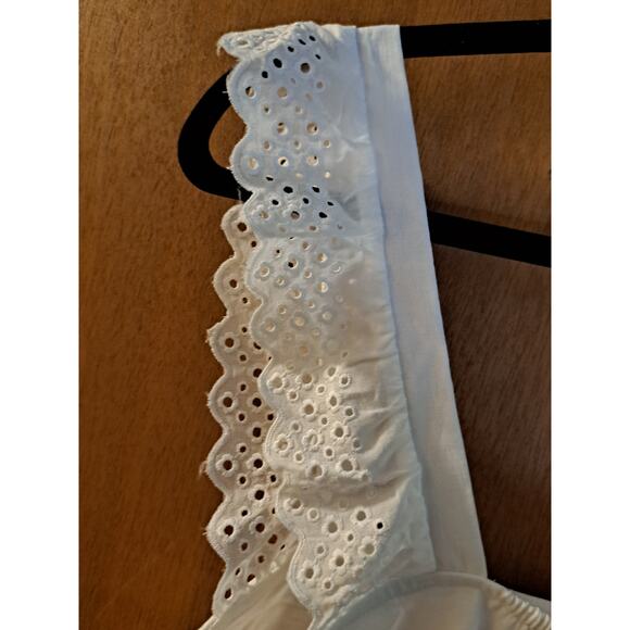 Women's H&M White Tank Top Size Large New with Tags - Picture 3 of 8